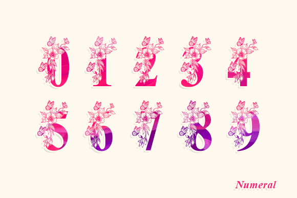 Jonah Monogram Font PNG with transparent background - Preview 4