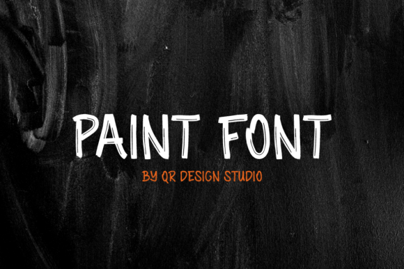 Marker Brushen Font PNG with transparent background - Preview 1