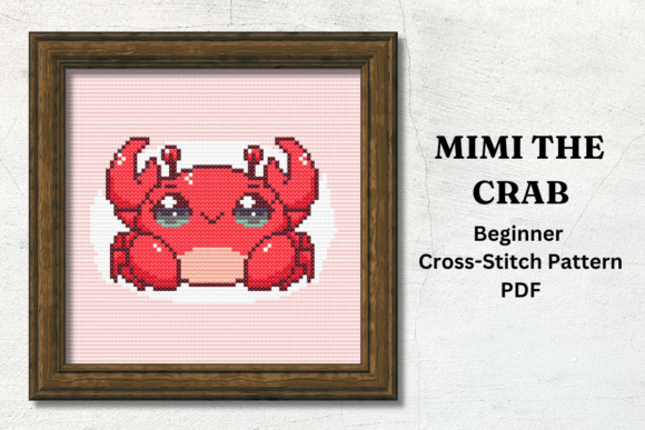 Mimi the Crab Beginner Marine Pattern #1