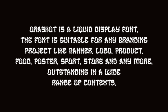 Oraskot Font PNG with transparent background - Preview 4