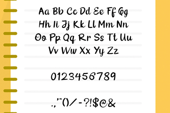 Permanent Marker Font PNG with transparent background - Preview 2