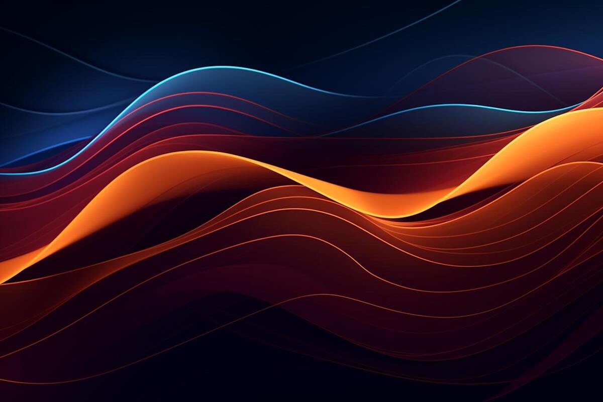 Ruby Rippie Ruby Ripple: a Soothing Red Wave Graphic by Ranya Art Studio · Creative ...