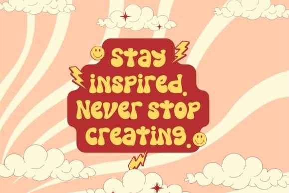 Shoese Flower Font PNG with transparent background - Preview 5