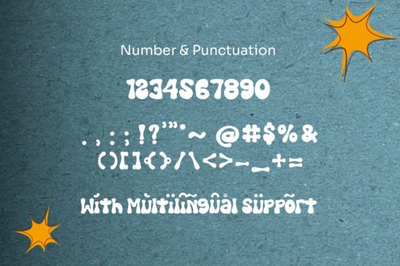 Shoese Flower Font PNG with transparent background - Preview 6