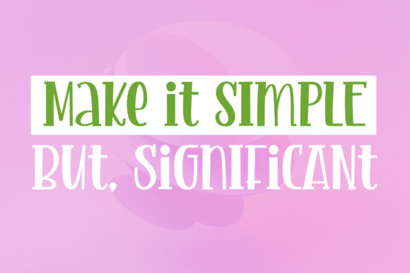 Short Matcha Font PNG with transparent background - Preview 1