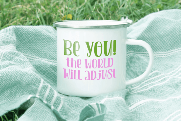 Short Matcha Font PNG with transparent background - Preview 2