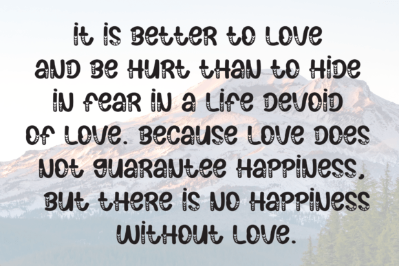 Baby Love Font - Preview 5