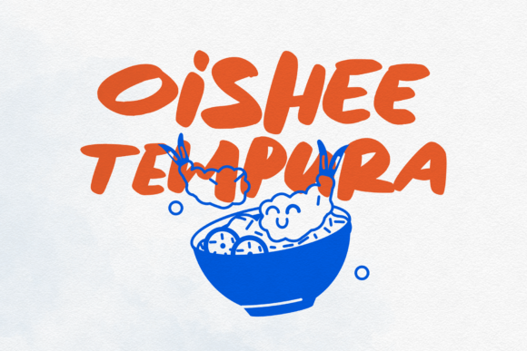 Bakso Tahu Font PNG with transparent background - Preview 2