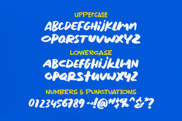 Bakso Tahu Font PNG with transparent background - Preview 3