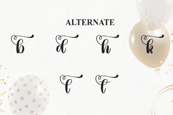 Balloon Font - Preview 6