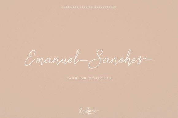 Baltijens Font - Preview 1