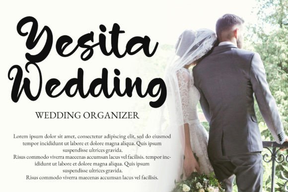 Blissful Lettering Font - Preview 1