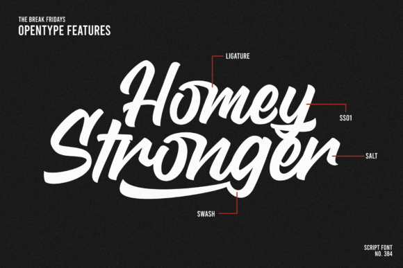 Break Fridays Font - Preview 2