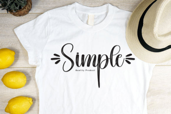 Breakfast Font - Preview 3