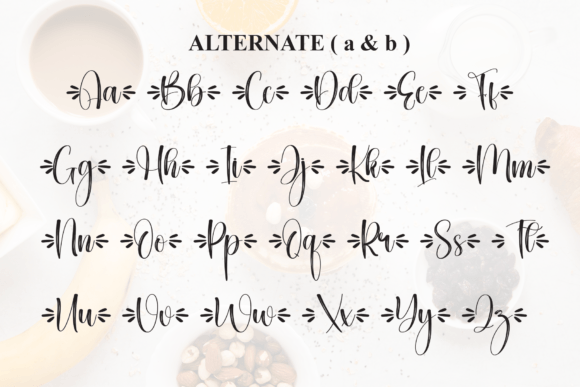 Breakfast Font - Preview 6