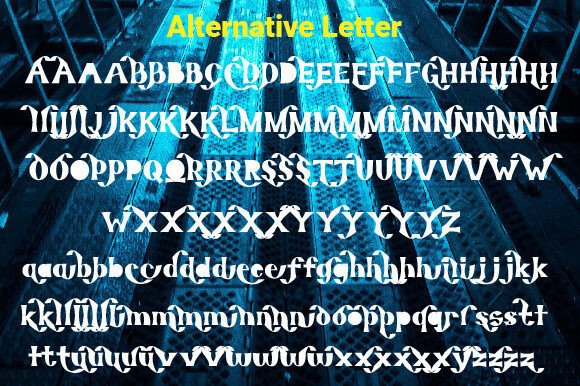 Caliandra Font - Preview 3