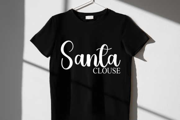 Christmas Simple Font PNG with transparent background - Preview 2