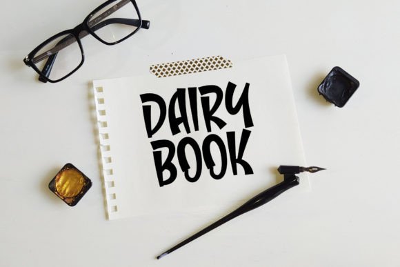 Daily Reminder Font PNG with transparent background - Preview 3