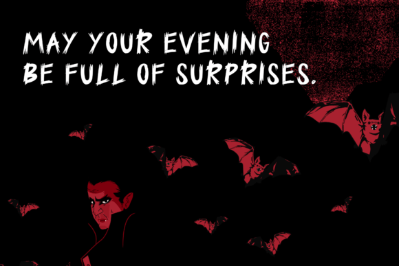 Dracula Font - Preview 2
