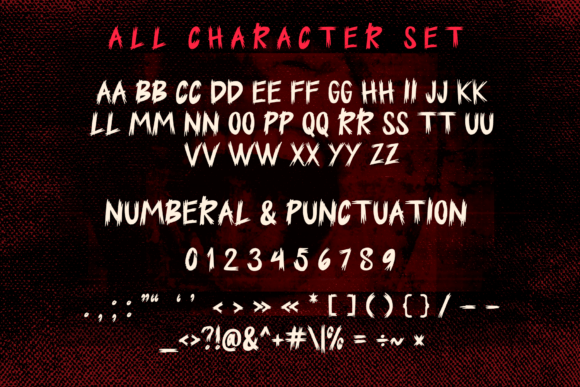Dracula Font - Preview 5