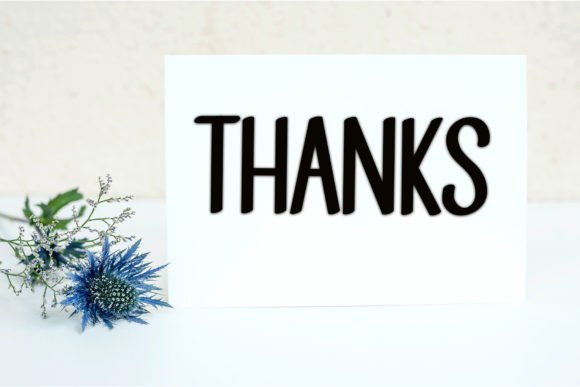Flower Pattern Font - Preview 6