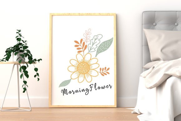 Flower Doodle Font - Preview 4