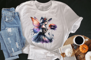 Gothic Garden Fairy PNG Clipart Graphic by angela39503 · Creative Fabrica