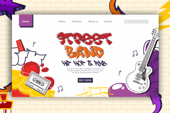 Graff Tales Font PNG with transparent background - Preview 2