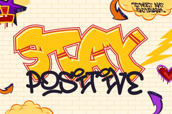 Graff Tales Font - Preview 4