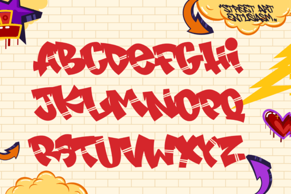 Graff Tales Font - Preview 5