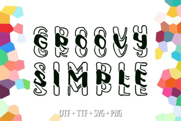 Groovy Simple Font font preview - 1