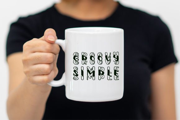 Groovy Simple Font font preview - 4