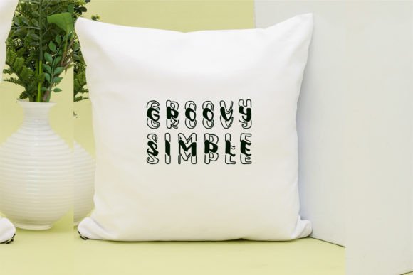 Groovy Simple Font font preview - 5
