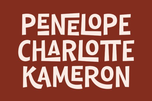 Kolton Monica Font PNG with transparent background - Preview 5