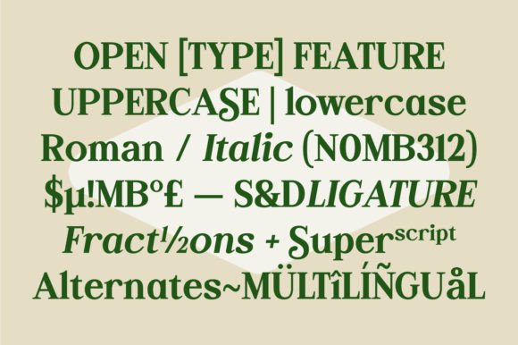 Monagi Font PNG with transparent background - Preview 4