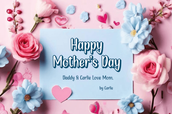 Mother Gissela Font PNG with transparent background - Preview 2