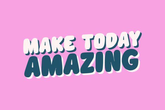 Nice Twins Font PNG with transparent background - Preview 3