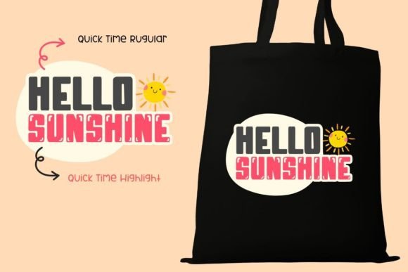 Quick Time Font PNG with transparent background - Preview 4