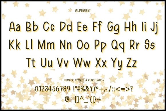 Rozie Font PNG with transparent background - Preview 2