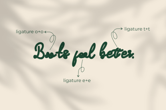 Serene Lines Font PNG with transparent background - Preview 4