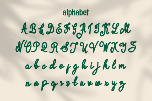 Serene Lines Font PNG with transparent background - Preview 6