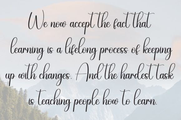 Another Font - Preview 4