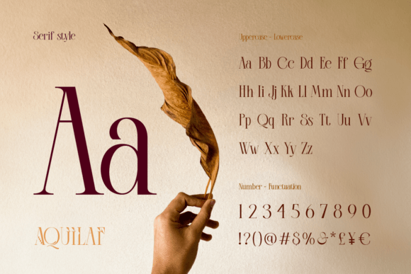 Aquilaf Font - Preview 2