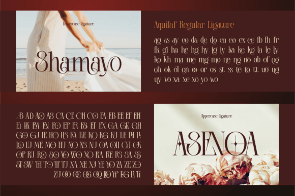 Aquilaf Font - Preview 5