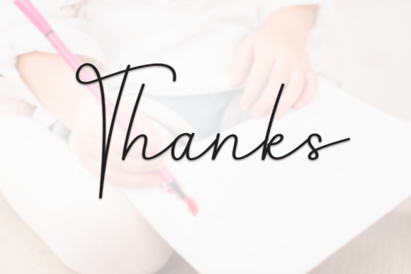 Baby Signature Font - Preview 6