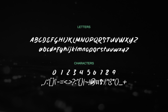Brishix Font - Preview 3