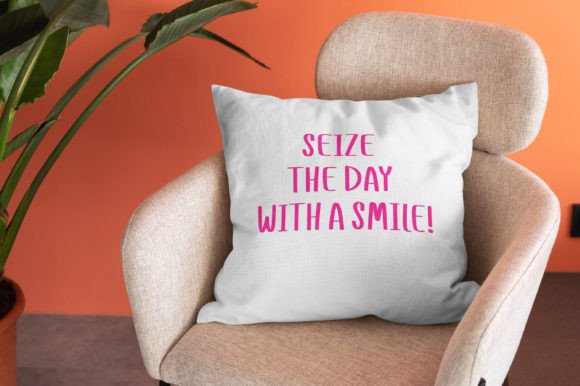 Cute Column Font Font PNG with transparent background - Preview 4