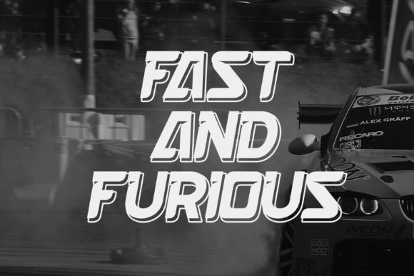 Dark Force Font - Preview 3