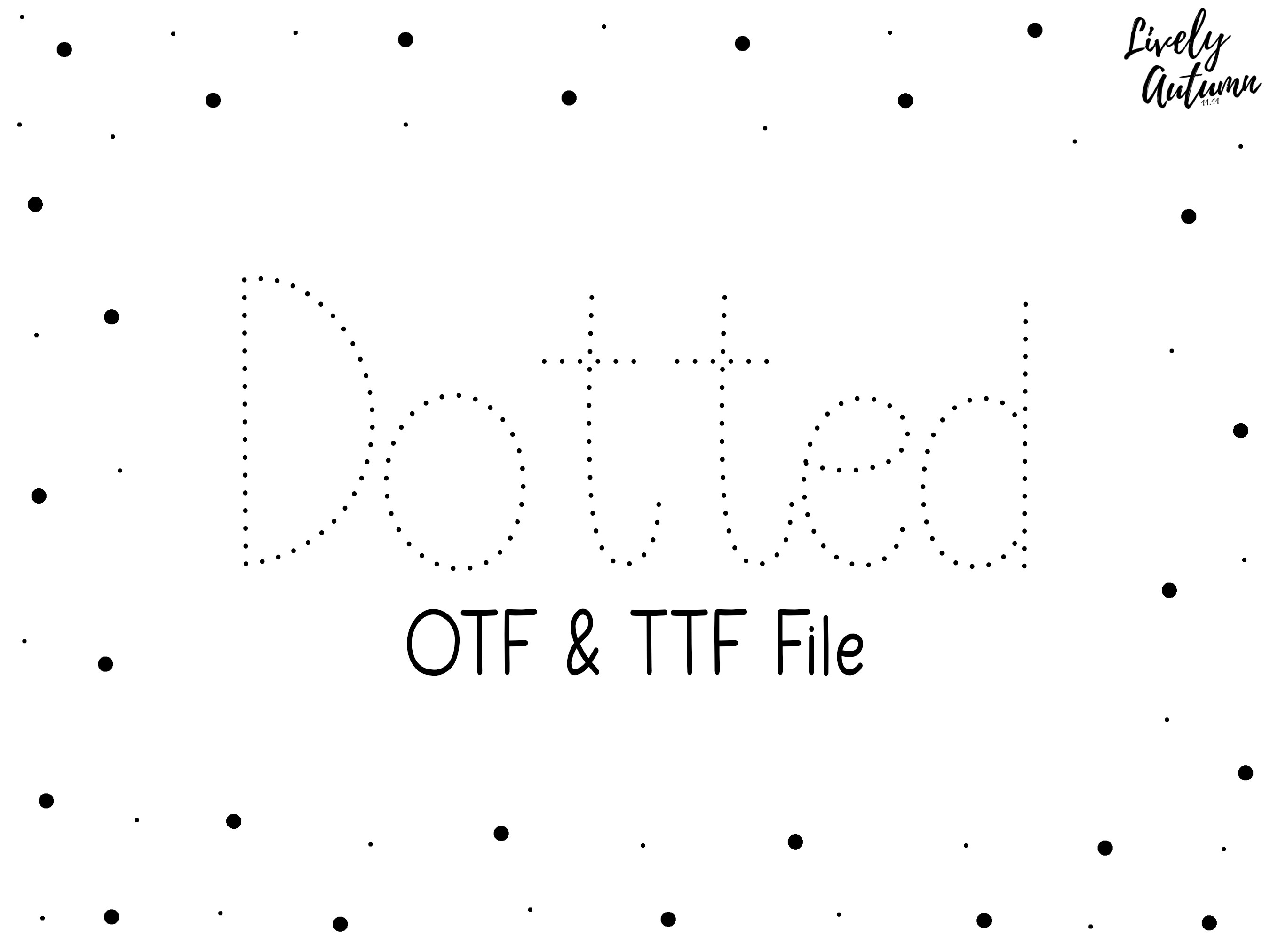 Dotted preview, placeholder image