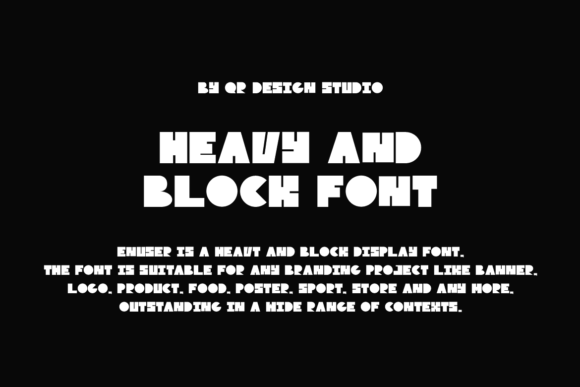 Enuser Font - Preview 2